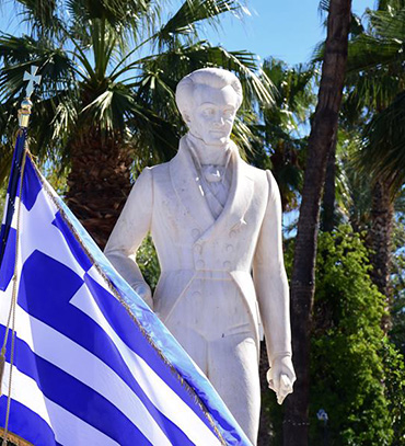 Nafplio Statue of Ioannis Kapodistrias